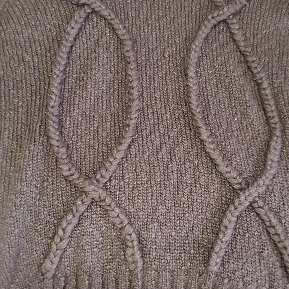 Jones ny women''s brown cowl neck  sweater size M - Picture 13 of 14